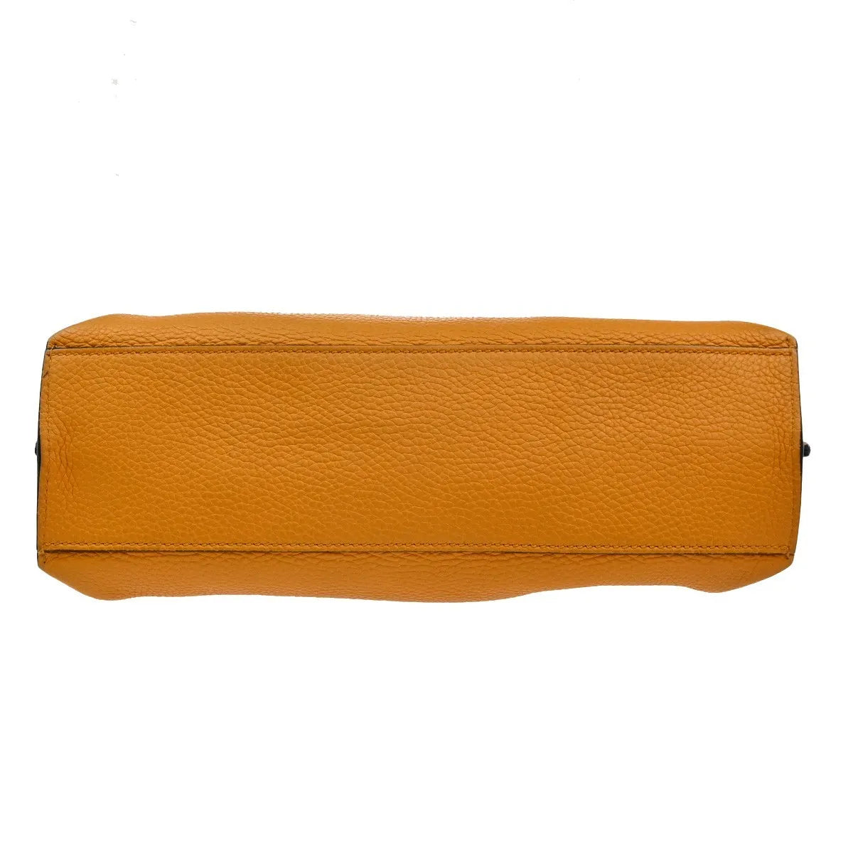 Gucci Bamboo Daily Top Handle Leather, Orange, Leather, Handbag