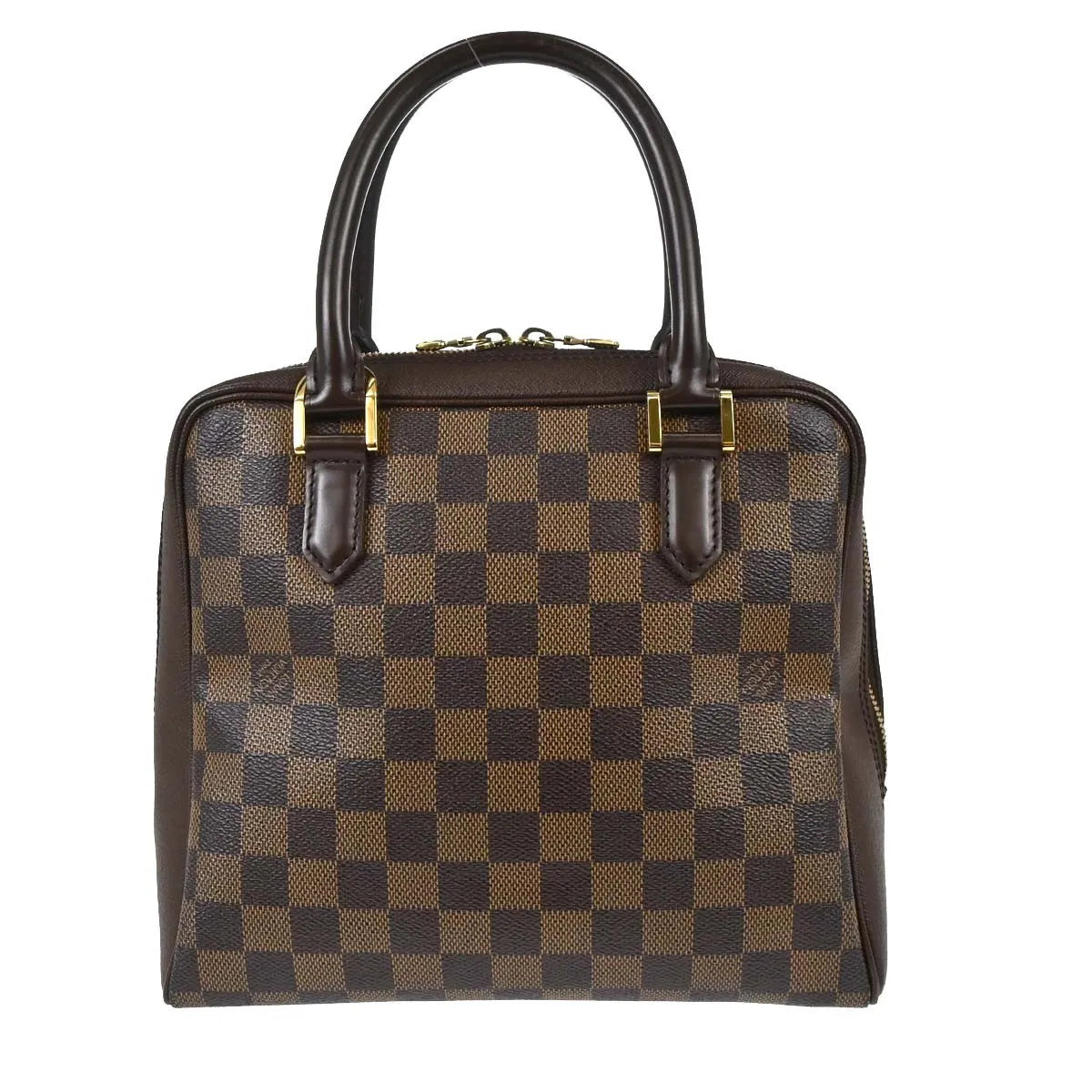 Louis Vuitton Triana Damier, Brown, Canvas, Handbag
