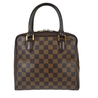 Louis Vuitton Triana Damier, Brown, Canvas, Handbag