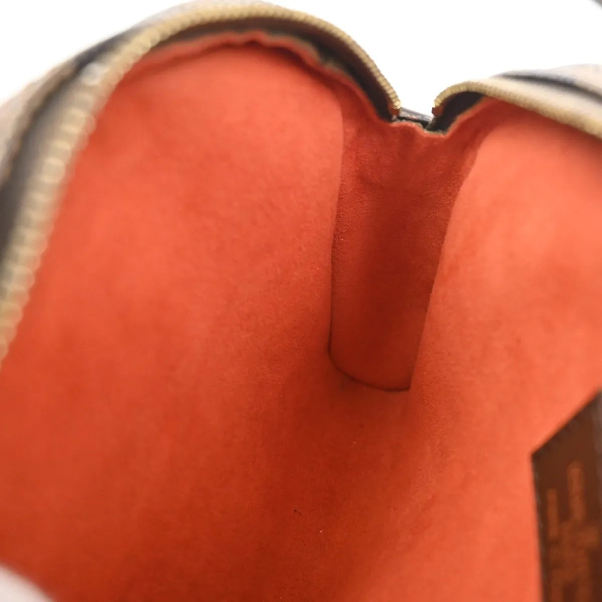 Louis Vuitton Ipanema Pochette Damier, Brown, Canvas, Clutch