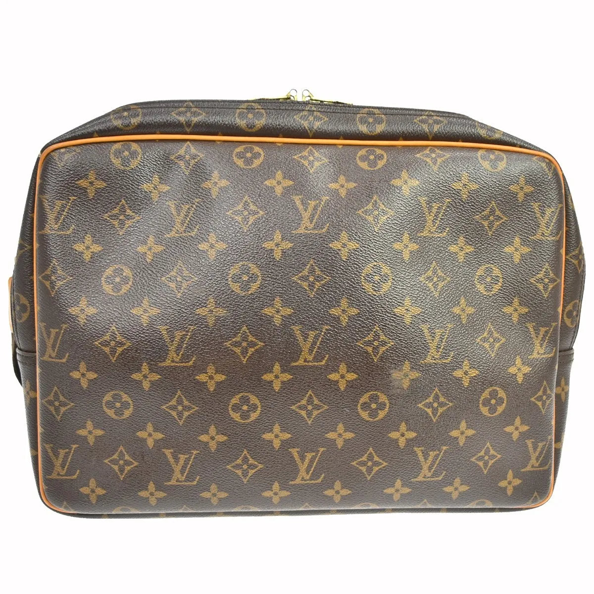 Louis Vuitton Reporter Monogram Canvas, Brown, Canvas, Shoulder Bag