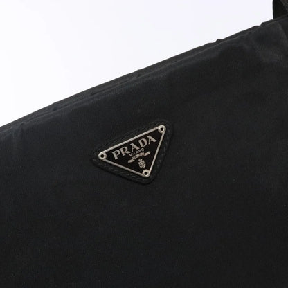 Prada cabas tessuto nylon, Black, Nylon, Handbag