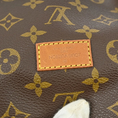 Louis Vuitton Saumur Canvas, Brown, Canvas, Shoulder Bag