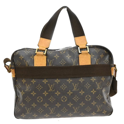 Louis Vuitton Sac Bosphore Monogram Canvas, Brown, Leather, Briefcase