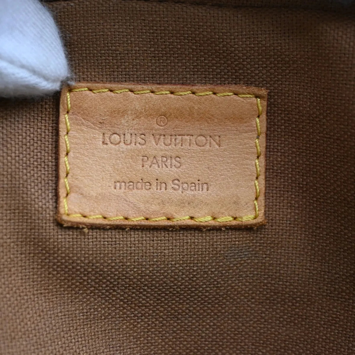 Louis Vuitton Sac Bosphore Monogram Canvas, Brown, Leather, Briefcase
