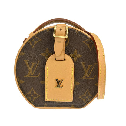 Louis Vuitton Boîte Chapeau Canvas, Brown, Canvas, Clutch