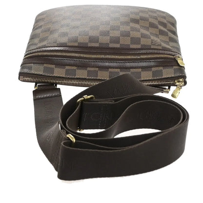 Louis Vuitton Bosphore Pochette Damier, Brown, Canvas, Shoulder Bag