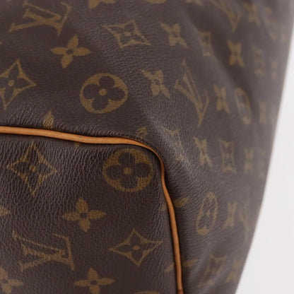 Louis Vuitton Speedy Monogram Canvas, Brown, Canvas, Handbag