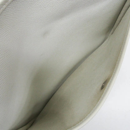 Hermes Evelyne Bag Gen II Epsom, White, Leather, Shoulder Bag
