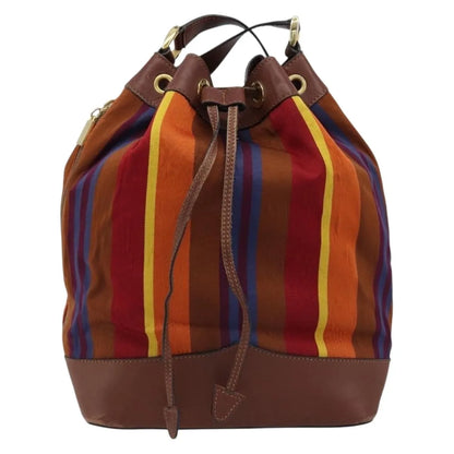 Celine Vintage Canvas, Multicolour, Canvas, Shoulder Bag