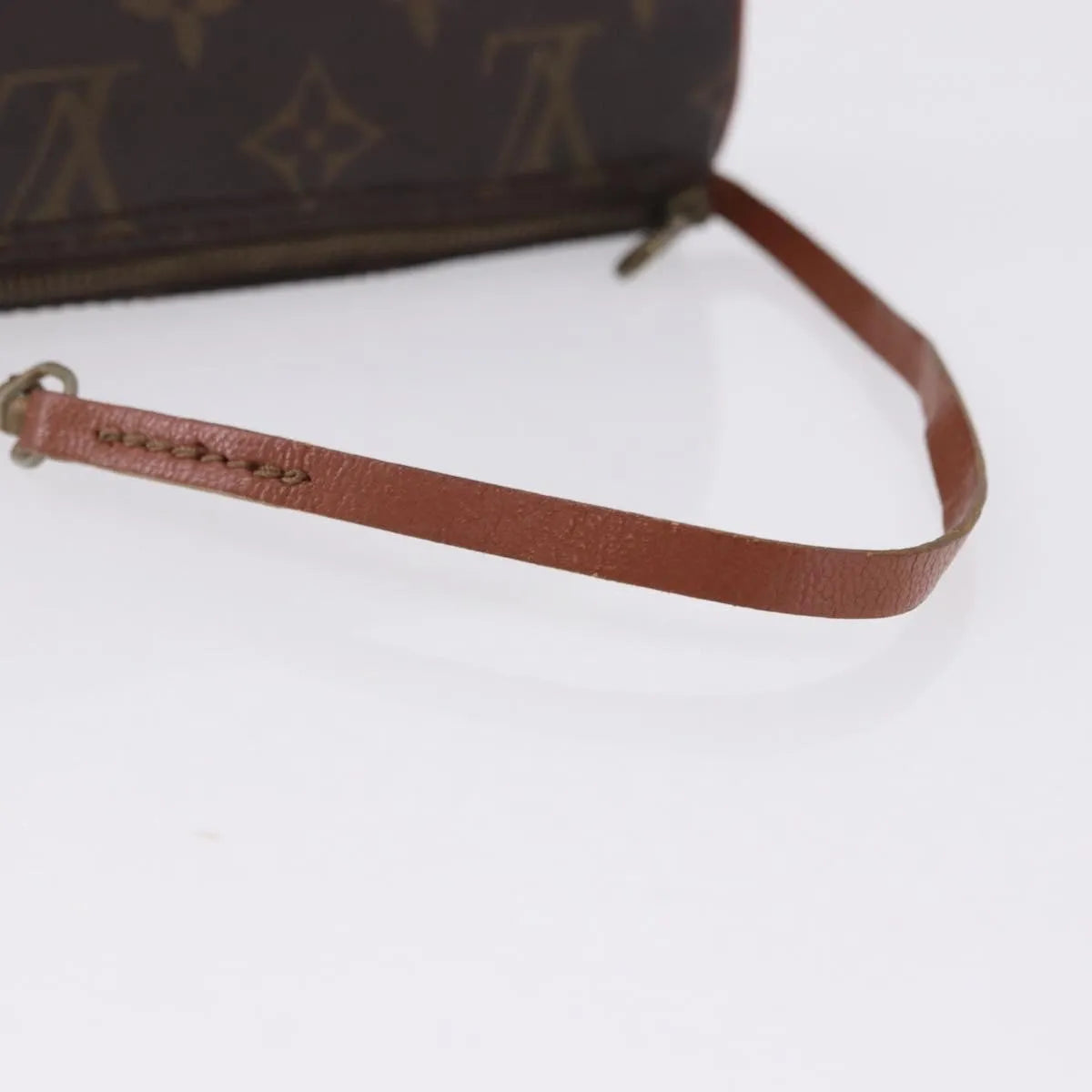 Louis Vuitton Papillon Pochette Monogram Canvas, Brown, Canvas, Clutch