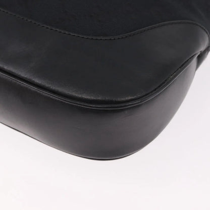 Gucci Vintage Jackie O Hobo Canvas and leather, Black, Canvas, Shoulder Bag
