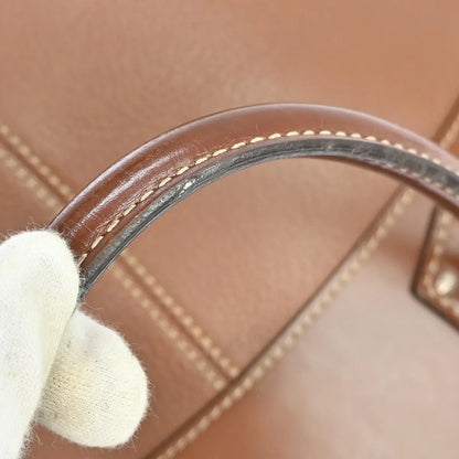 Louis Vuitton Suhali Lockit Leather, Brown, Leather, Handbag