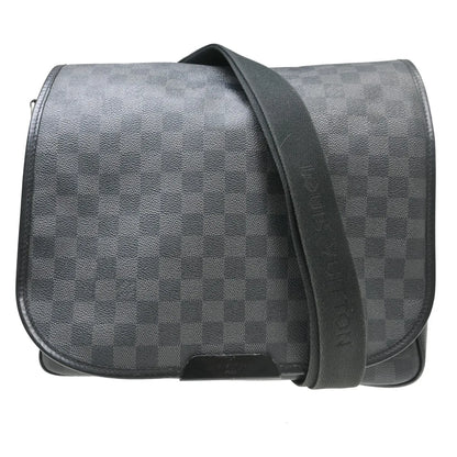 Louis Vuitton Daniel Messenger Damier Graphite, Black, Canvas, Shoulder Bag