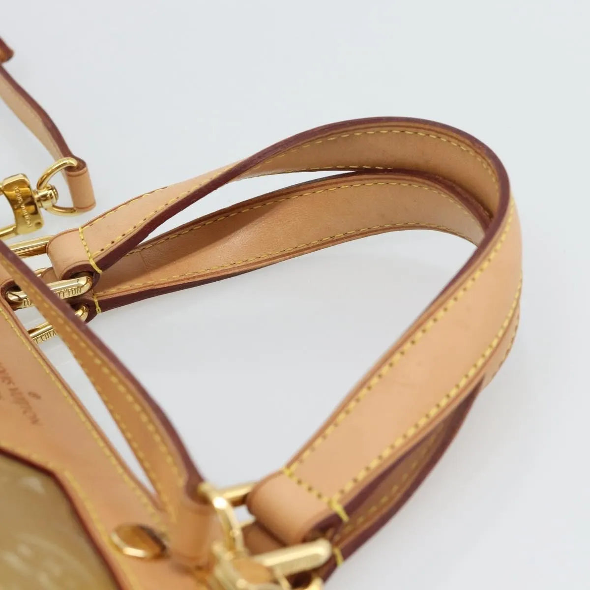Louis Vuitton Brea Monogram Vernis, Beige, Patent Leather, Handbag