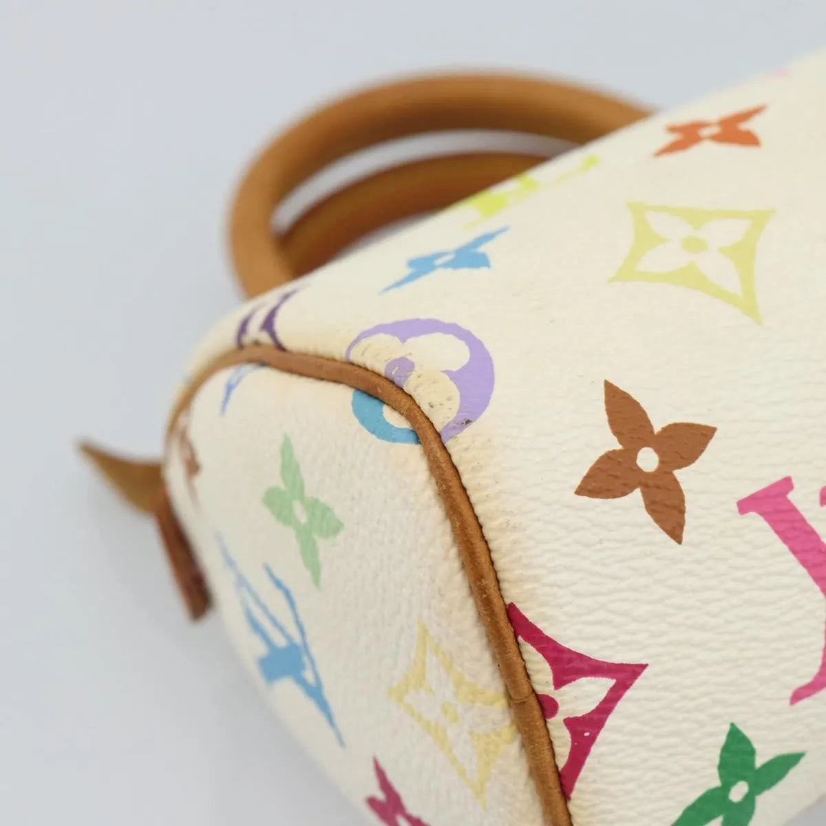 Louis Vuitton Speedy Mini HL Monogram Multicolor, White, Canvas, Handbag