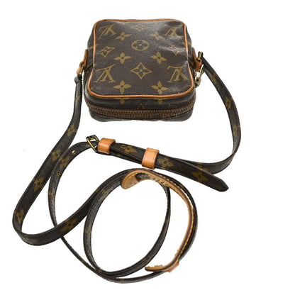 Louis Vuitton Danube Monogram Canvas, Brown, Canvas, Clutch