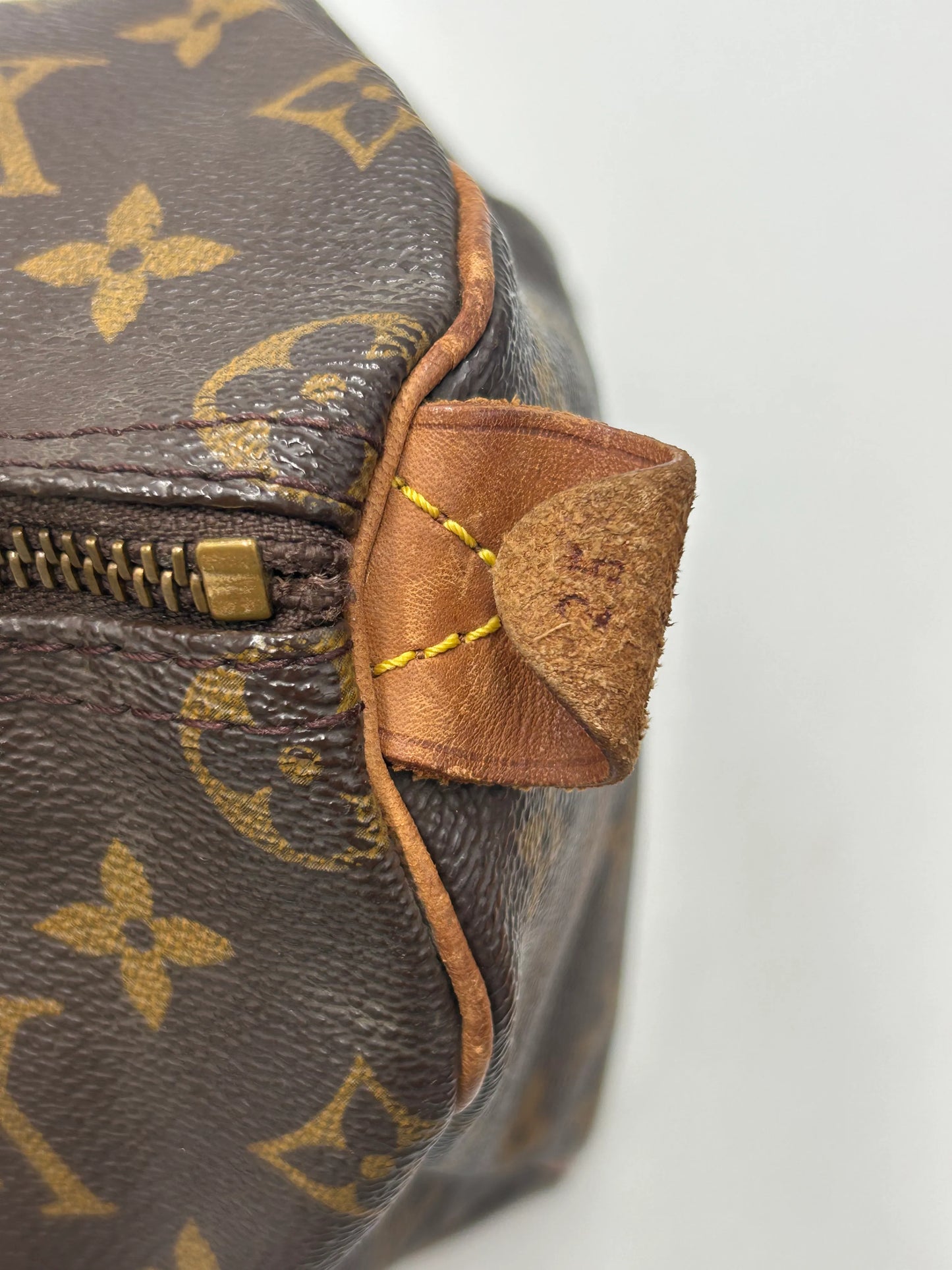Louis Vuitton Speedy Monogram Canvas, Brown, Canvas, Handbag