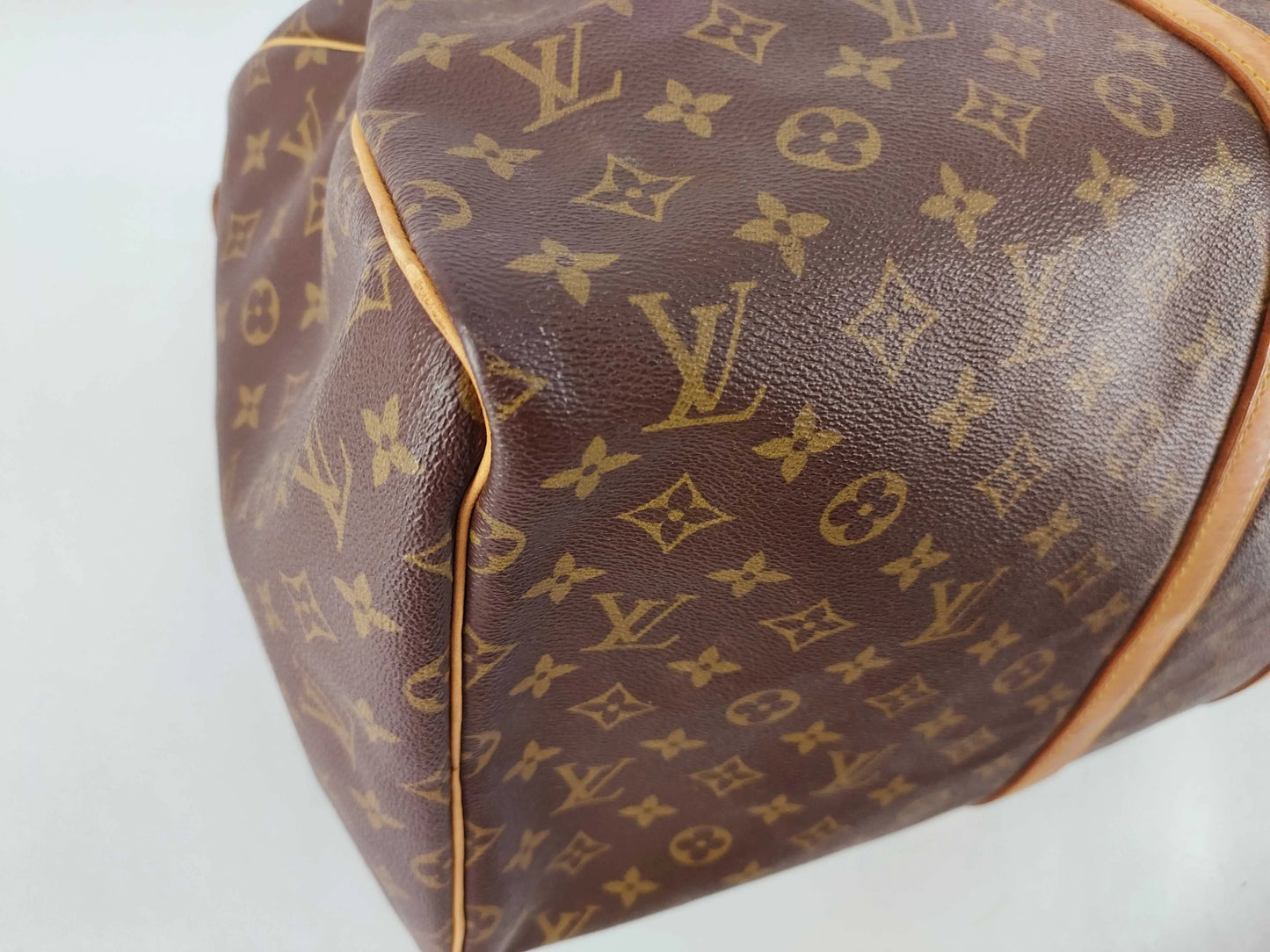 Louis Vuitton Keepall Monogram Canvas, Brown, Canvas, Travel Bag