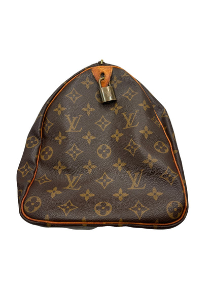 Louis Vuitton Speedy Monogram Canvas, Brown, Canvas, Handbag