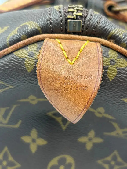 Louis Vuitton Speedy Monogram Canvas, Brown, Canvas, Handbag