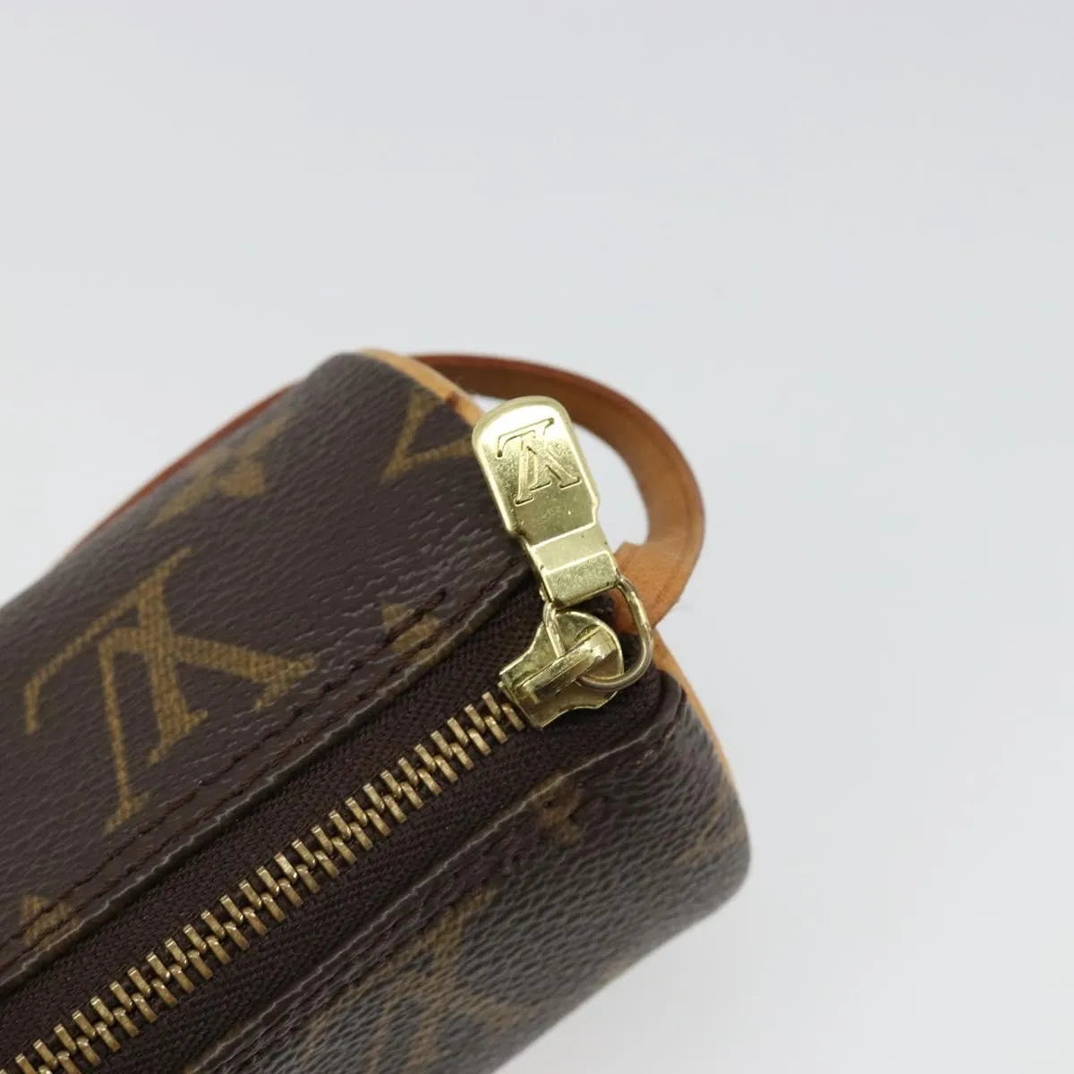 Louis Vuitton Pochette Papillon Monogram, Brown, Canvas, Clutch