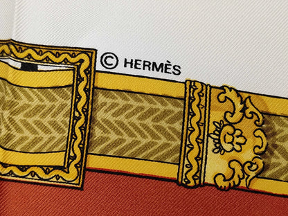 Hermes Carré 90 Silk multicolor, Multicolour, Silk, Scarf