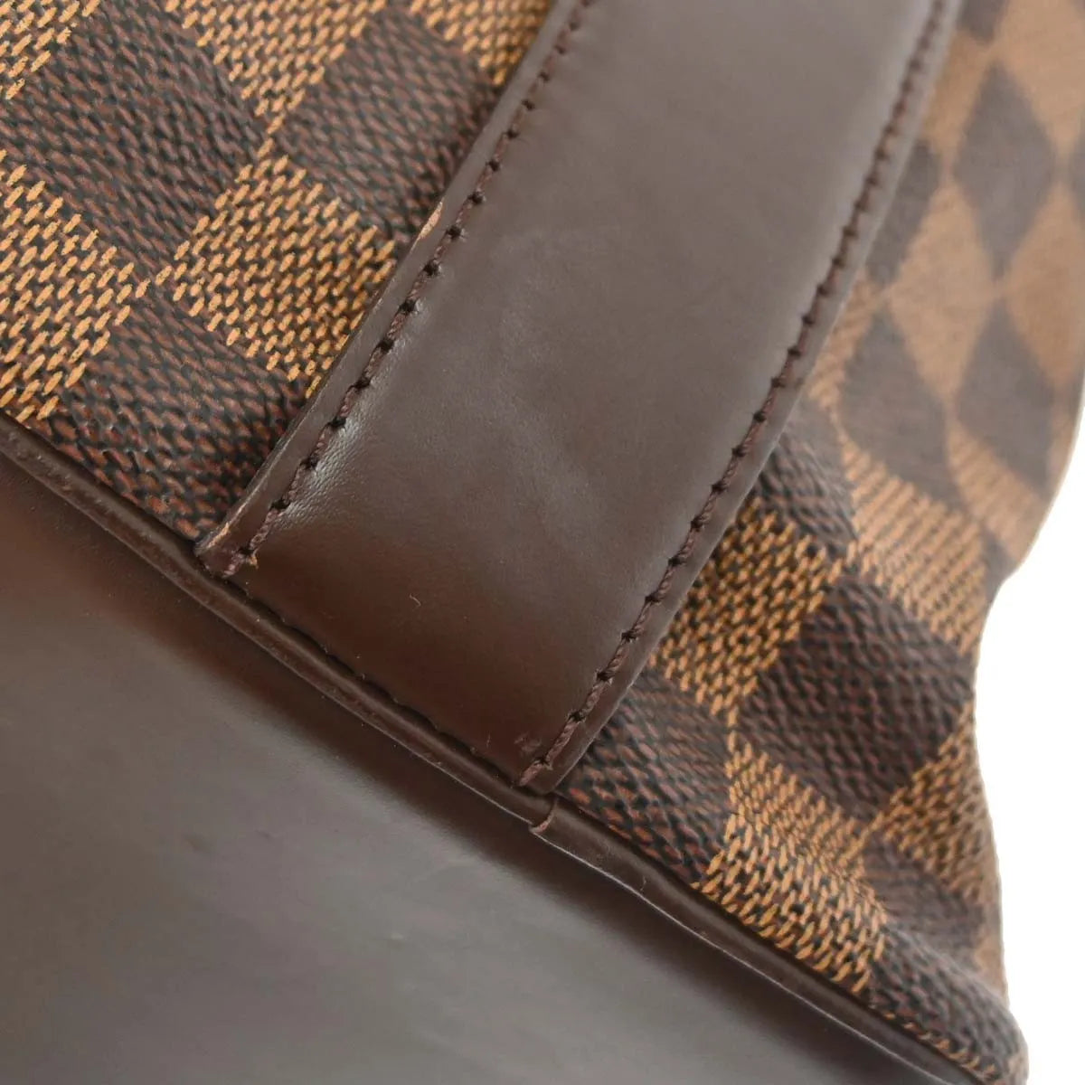 Louis Vuitton Chelsea Damier, Brown, Canvas, Tote Bag