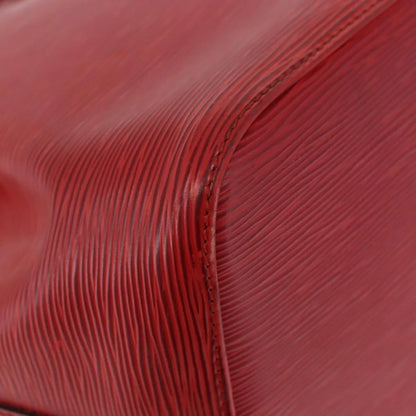 Louis Vuitton Petit Noe Epi Leather, Red, Leather, Shoulder Bag
