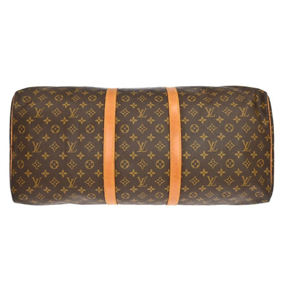 Louis Vuitton Keepall Monogram Canvas, Brown, Canvas, Travel Bag