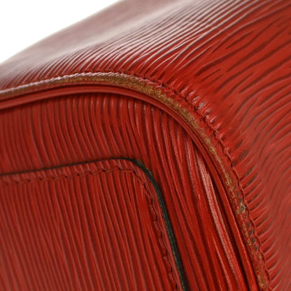 Louis Vuitton Speedy Epi, Red, Leather, Handbag