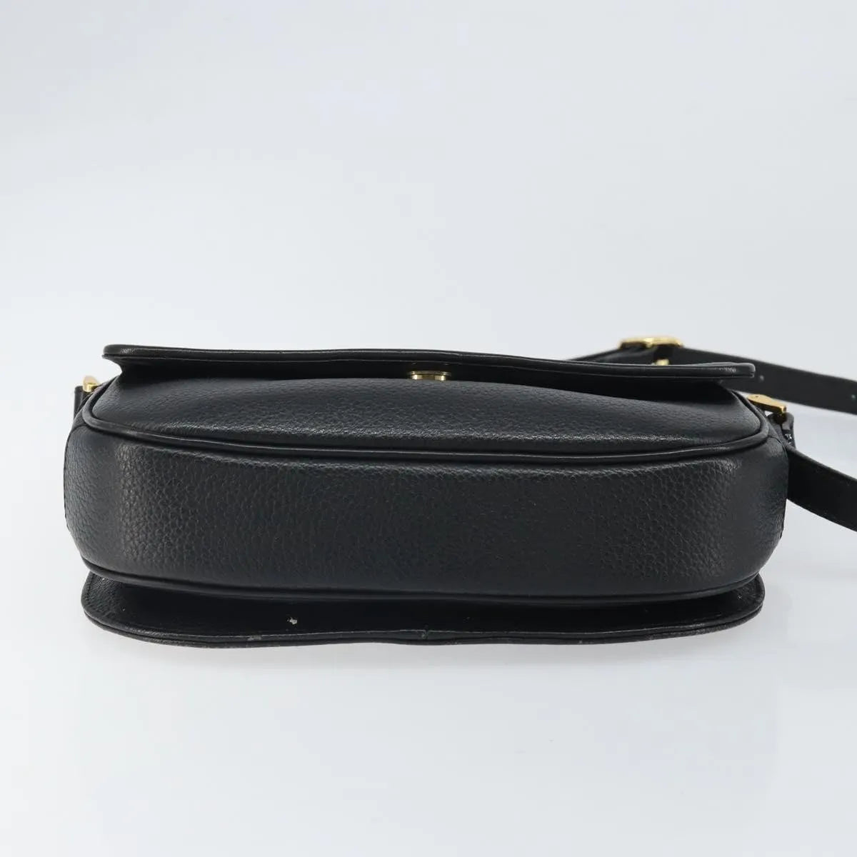 Burberry Vintage Leather, Black, Leather, Shoulder Bag