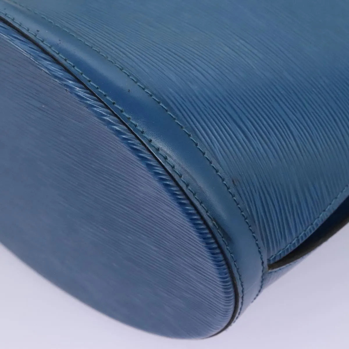 Louis Vuitton Cluny Epi Leather, Blue, Leather, Shoulder Bag