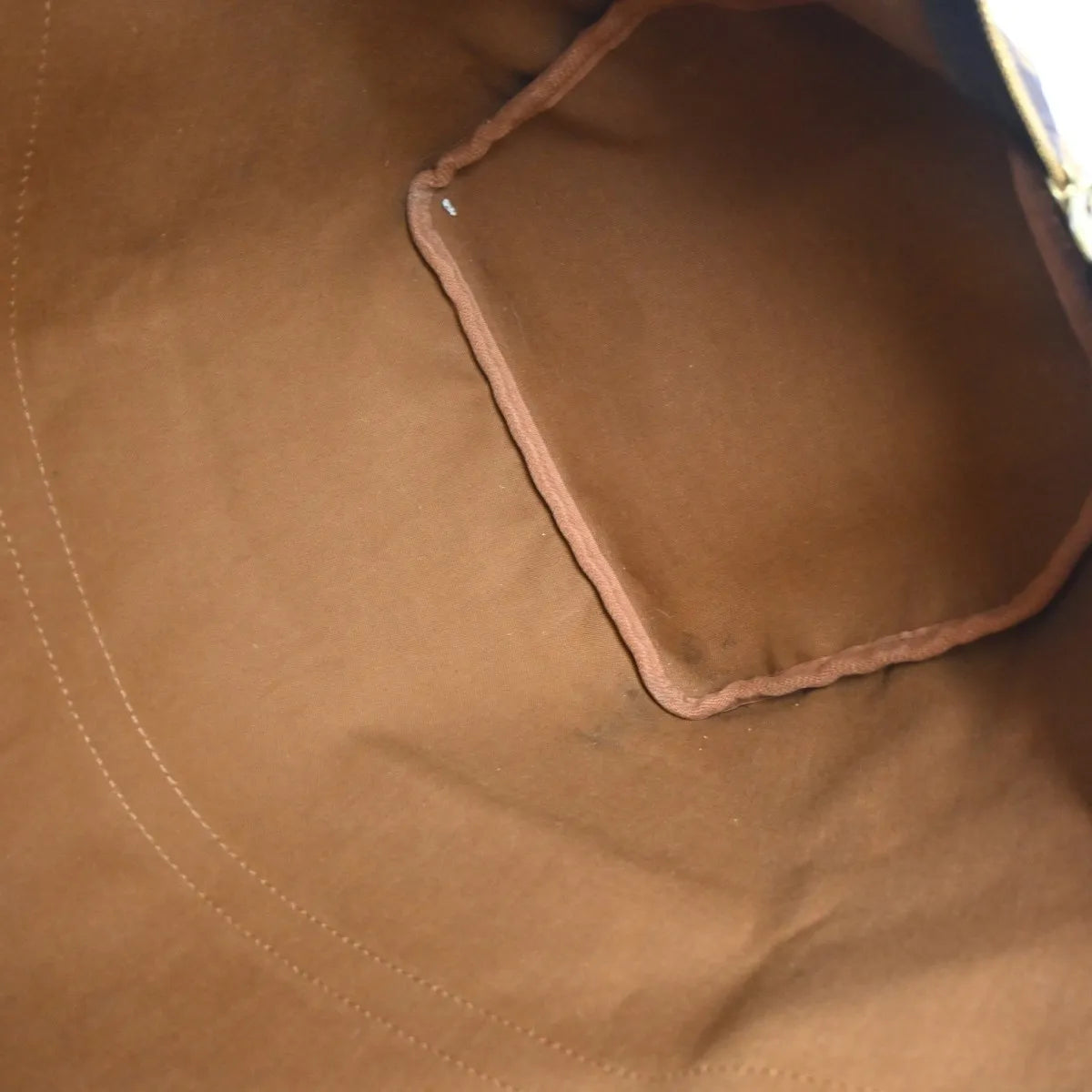 Louis Vuitton Keepall Monogram, Brown, Canvas, Travel Bag