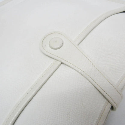 Hermes Evelyne Bag Gen II Epsom, White, Leather, Shoulder Bag