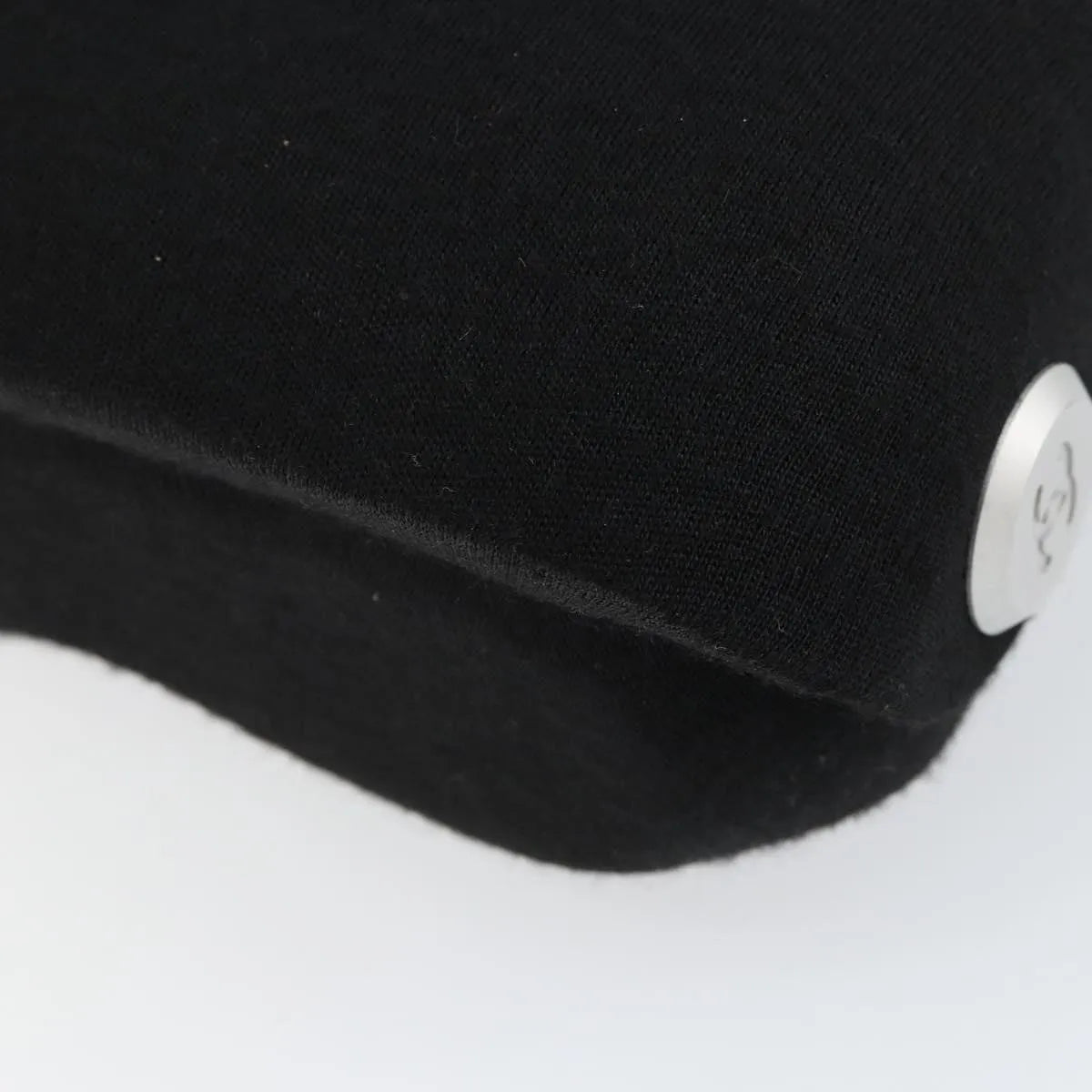 Chanel Millennium Jersey, Black, Cotton, Shoulder Bag