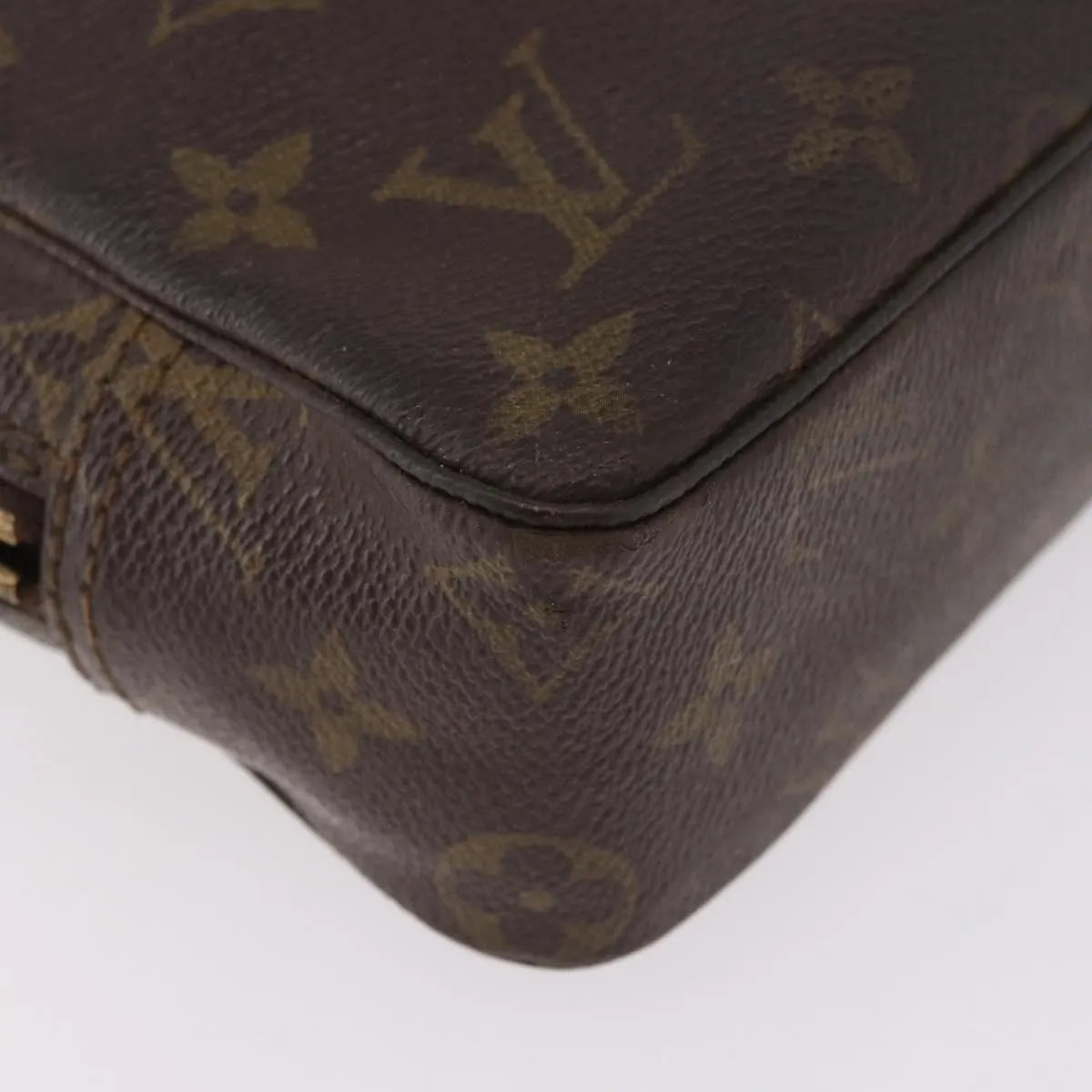 Louis Vuitton Trousse Toilette Monogram Canvas, Brown, Canvas, Clutch