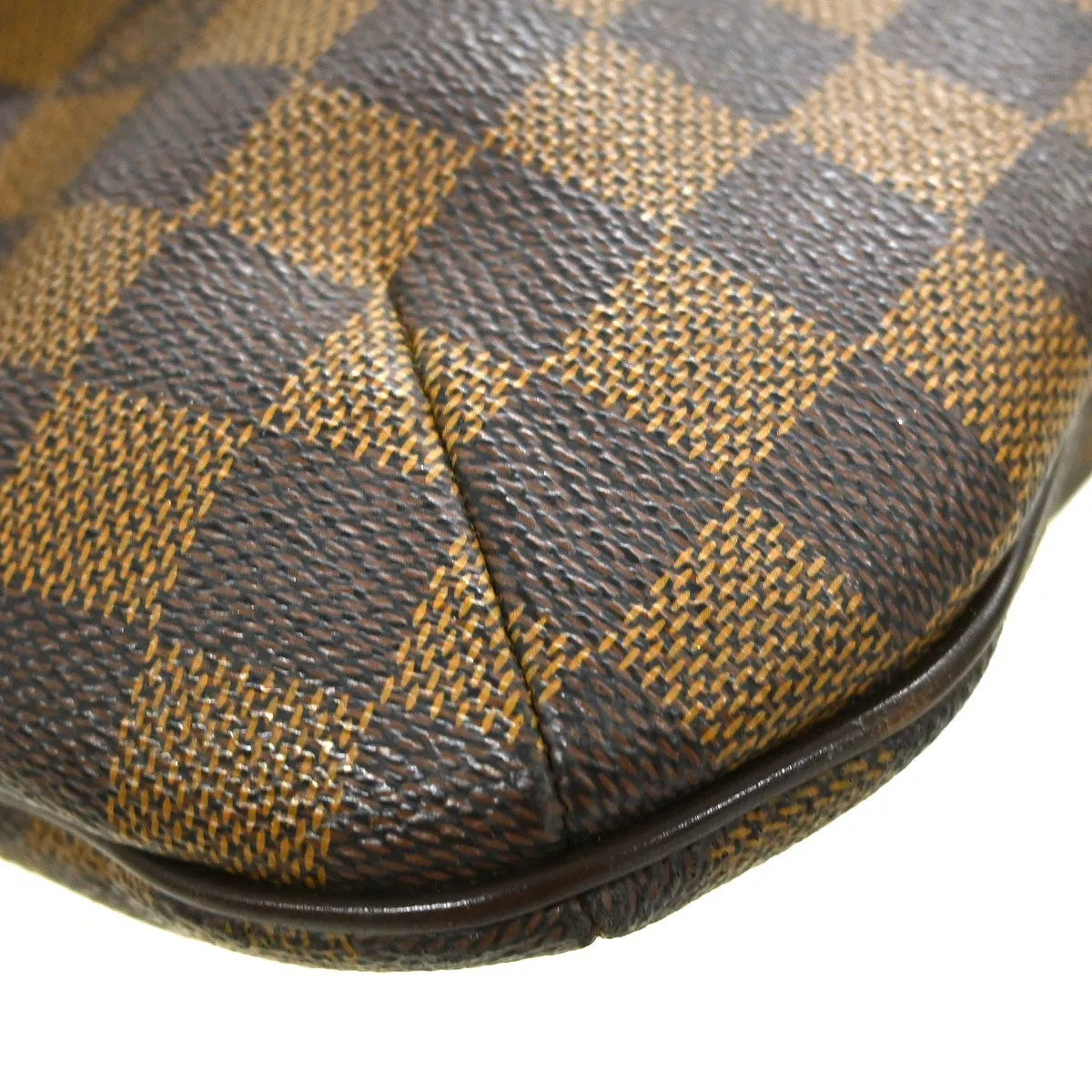 Louis Vuitton Bloomsbury Damier, Brown, Canvas, Shoulder Bag