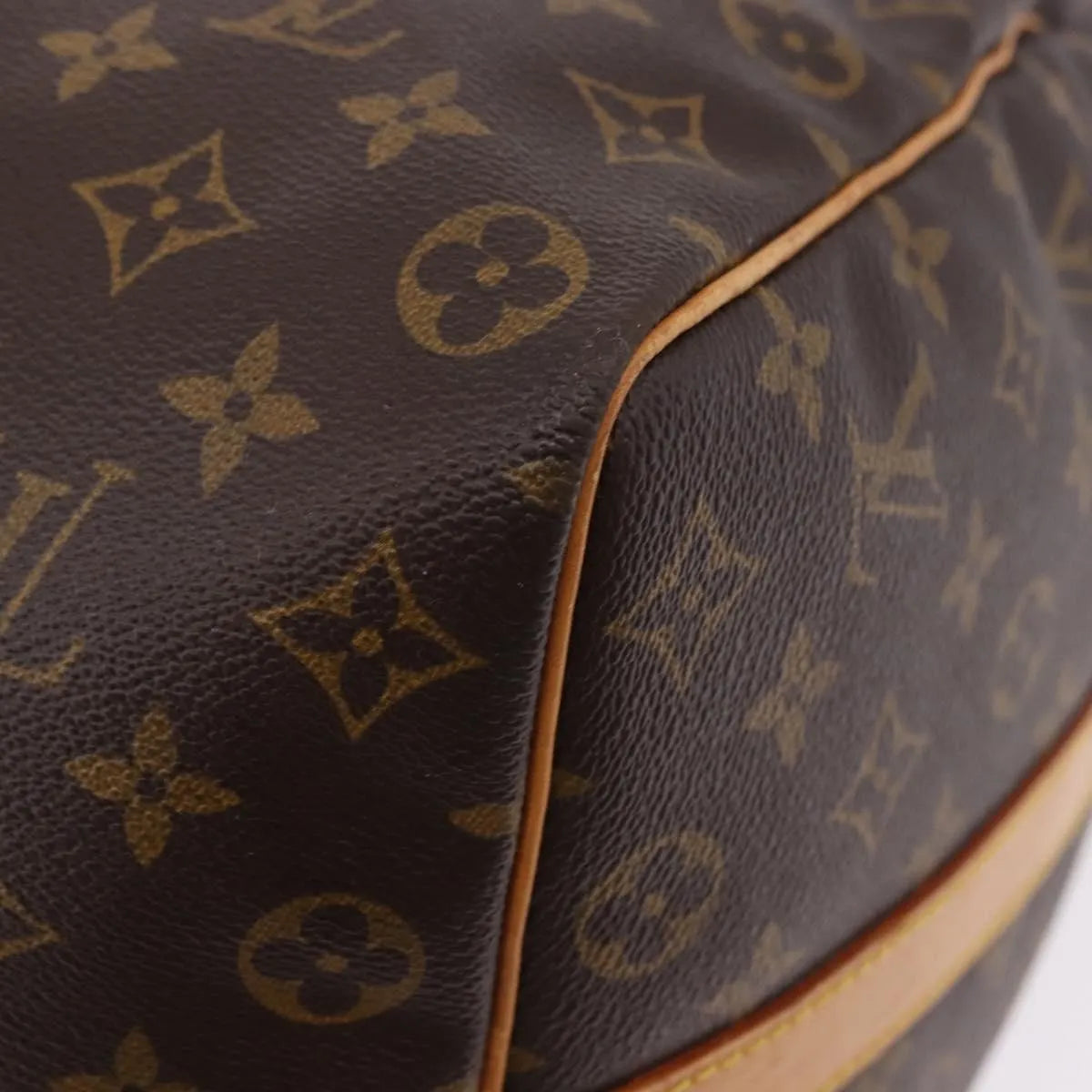 Louis Vuitton Keepall Bandoulière Monogram, Brown, Canvas, Travel Bag