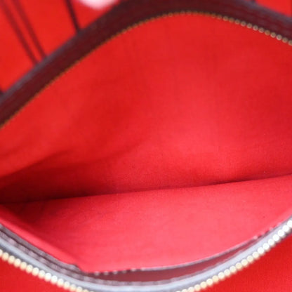 Louis Vuitton Neverfull Tote Damier Ebene, Brown, Canvas, Tote Bag