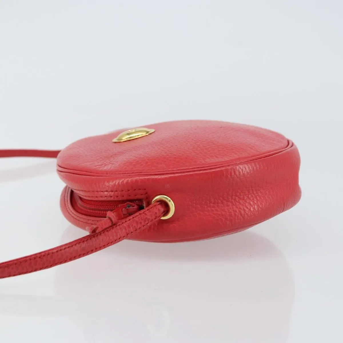 Christian Dior Vintage Leather, Red, Leather, Shoulder Bag