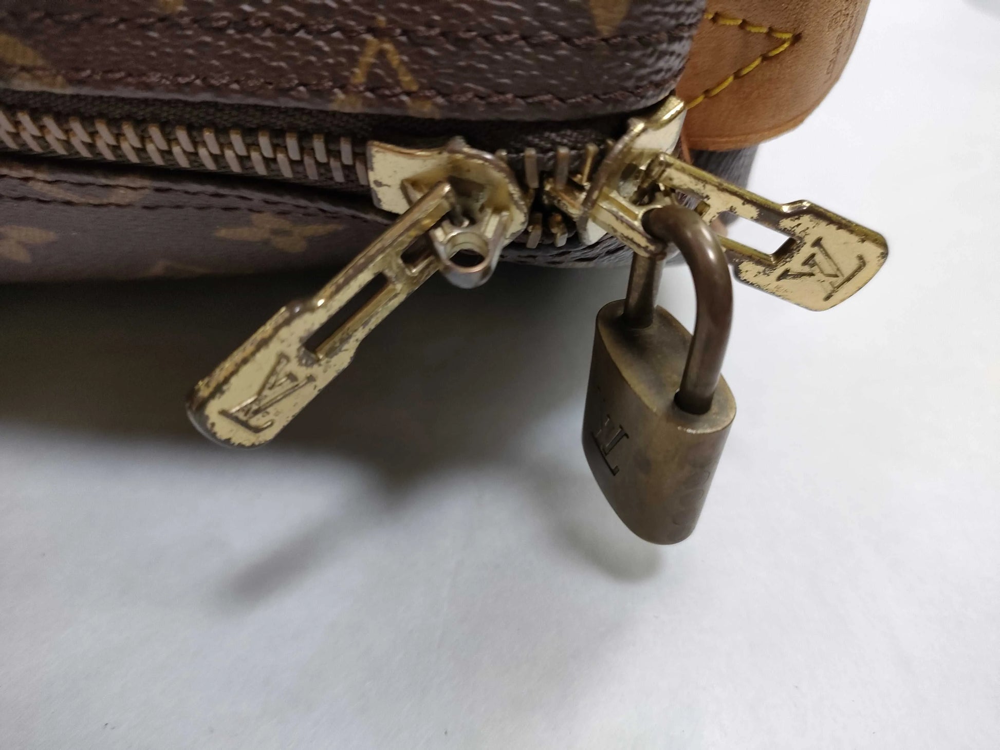 Louis Vuitton Keepall Monogram, Brown, Canvas, Travel Bag