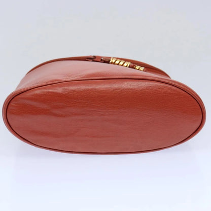 Loewe Vintage Velazquez Top Handle Leather, Orange, Leather, Handbag