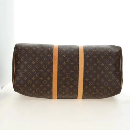 Louis Vuitton Keepall Monogram Canvas, Brown, Canvas, Travel Bag