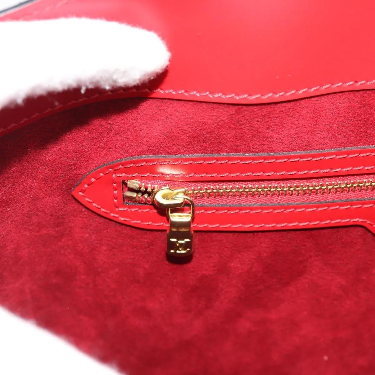 Louis Vuitton Duplex Epi Leather, Red, Leather, Shoulder Bag