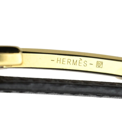 Hermes Constance Reversible Belt Leather, Brown, Leather, Belt