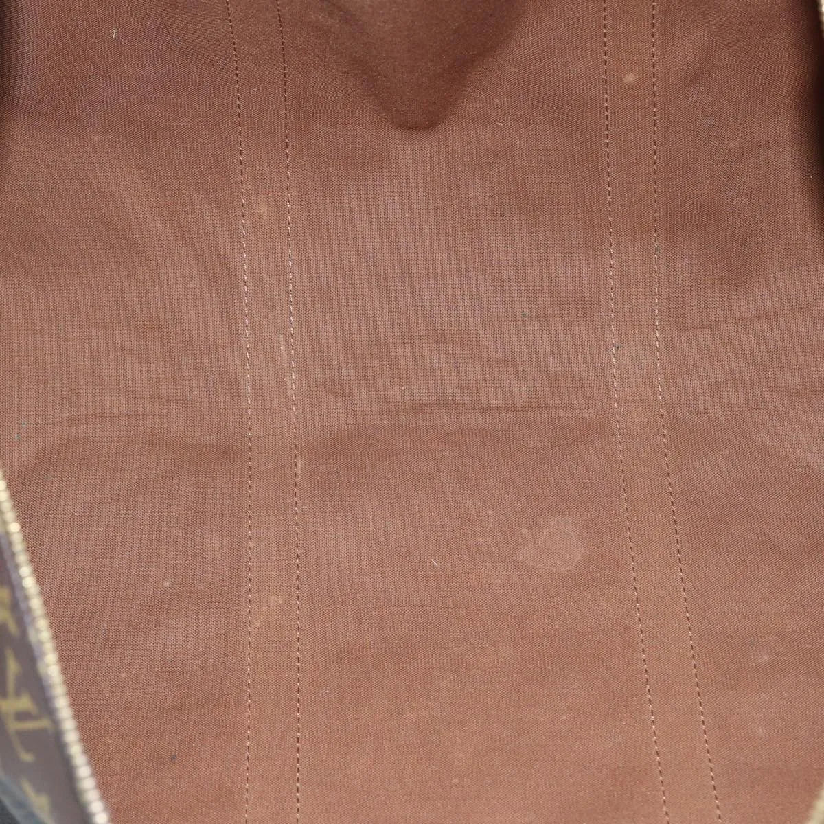 Louis Vuitton Keepall Monogram Canvas, Brown, Canvas, Travel Bag