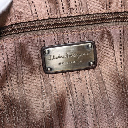 Salvatore Ferragamo Marisa Leather, Brown, Leather, Handbag