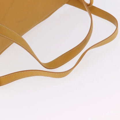 Loewe Anton Leather, Yellow, Leather, Backpack