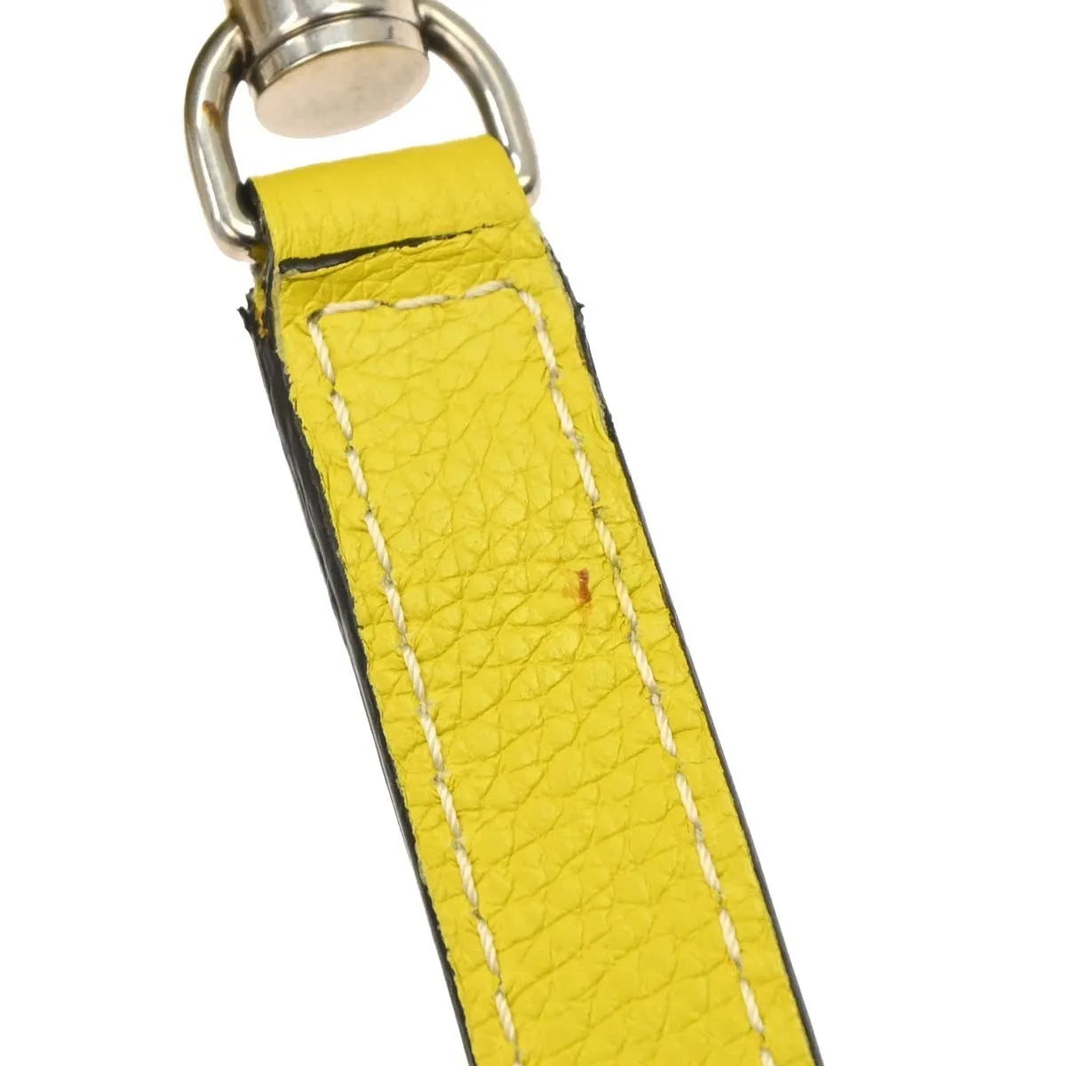 Celine Luggage Grainy Leather, Yellow, Leather, Tote Bag